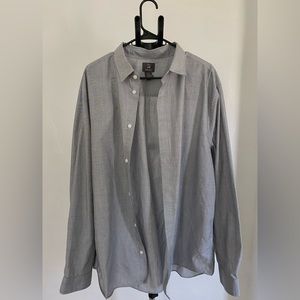 H&M long sleeve button up shirt SIZE XX2